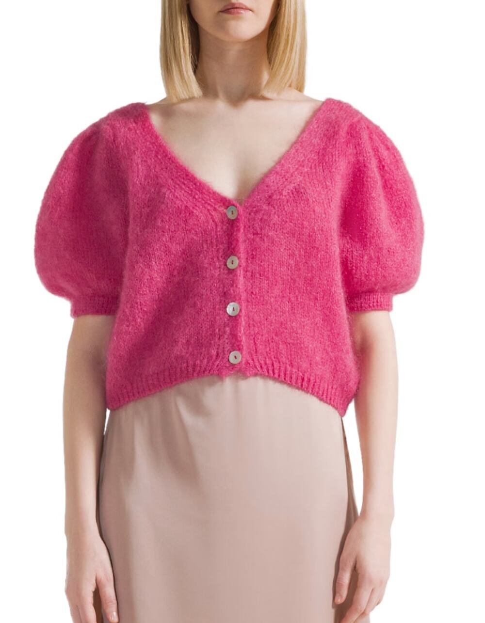American Dreams Harper Pink Cardigan size S small